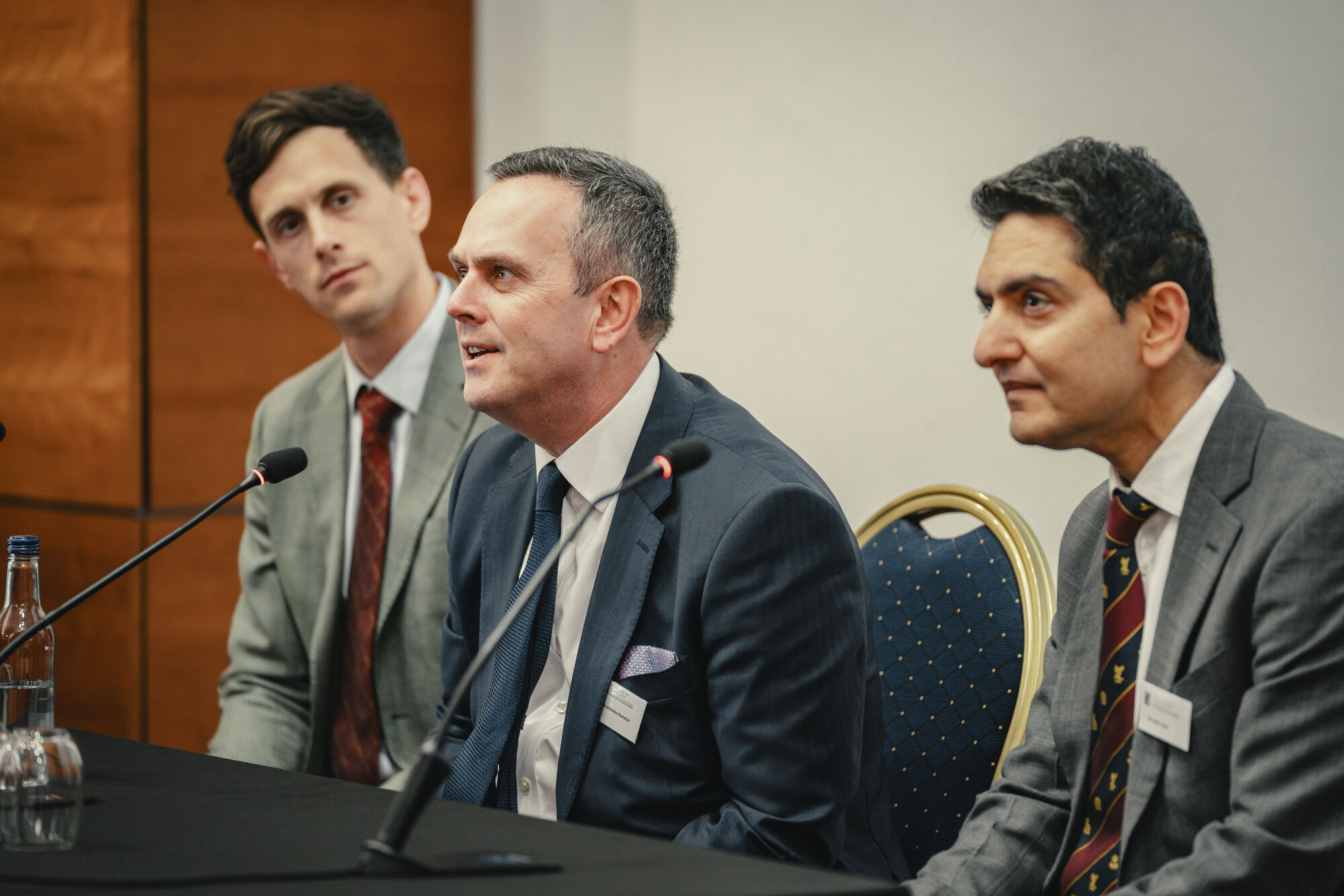 Panel Q&A at conference